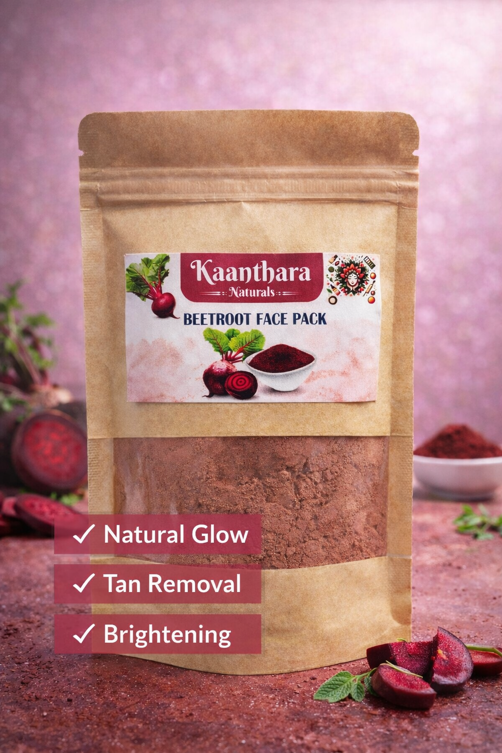 BEETROOT POWDER FACE PACK