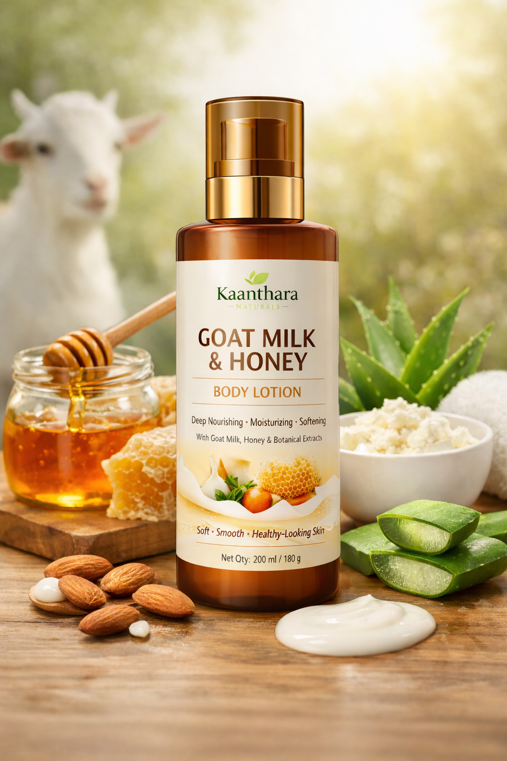 GOAT MILK AND HONEY BODY LOTION